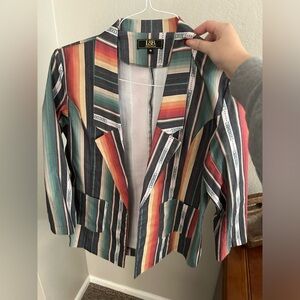 Serape blazer